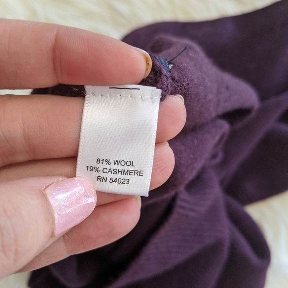 👕BANANA REPUBLIC - Wool/Cashmere Blend One Shoulder - Picture 3 of 7